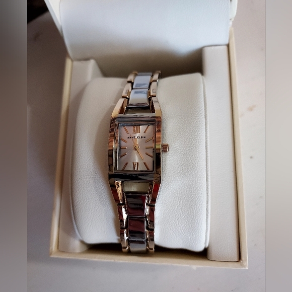 Anne Klein Two Tone Bracelet Watch - Picture 3 of 3